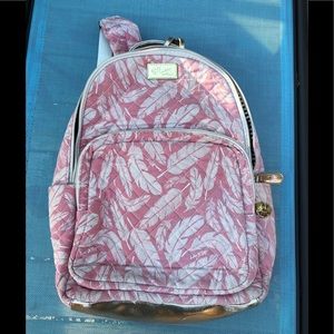 Betsey Johnson quilted back pack
